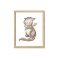 Picture of Adorable Flying Dragon II _GroupedProduct_Rectangle_Portrait_Mini_ _GroupedProduct_Rectangle_Portrait_Framed_Matted_