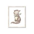 Picture of Adorable Flying Dragon II _GroupedProduct_Rectangle_Portrait_Mini_ _GroupedProduct_Rectangle_Portrait_Framed_Matted_