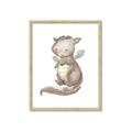 Picture of Adorable Flying Dragon II _GroupedProduct_Rectangle_Portrait_Mini_ _GroupedProduct_Rectangle_Portrait_Framed_Matted_