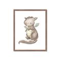 Picture of Adorable Flying Dragon II _GroupedProduct_Rectangle_Portrait_Mini_ _GroupedProduct_Rectangle_Portrait_Framed_Matted_