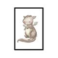 Picture of Adorable Flying Dragon II _GroupedProduct_Rectangle_Portrait_Mini_ _GroupedProduct_Rectangle_Portrait_Framed_Matted_