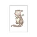 Picture of Adorable Flying Dragon II _GroupedProduct_Rectangle_Portrait_Mini_ _GroupedProduct_Rectangle_Portrait_Framed_Matted_