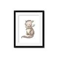 Picture of Adorable Flying Dragon II _GroupedProduct_Rectangle_Portrait_Mini_ _GroupedProduct_Rectangle_Portrait_Framed_Matted_
