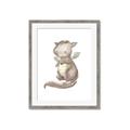 Picture of Adorable Flying Dragon II _GroupedProduct_Rectangle_Portrait_Mini_ _GroupedProduct_Rectangle_Portrait_Framed_Matted_