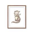 Picture of Adorable Flying Dragon II _GroupedProduct_Rectangle_Portrait_Mini_ _GroupedProduct_Rectangle_Portrait_Framed_Matted_