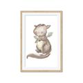 Picture of Adorable Flying Dragon II _GroupedProduct_Rectangle_Portrait_Mini_ _GroupedProduct_Rectangle_Portrait_Framed_Matted_