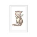 Picture of Adorable Flying Dragon II _GroupedProduct_Rectangle_Portrait_Mini_ _GroupedProduct_Rectangle_Portrait_Framed_Matted_