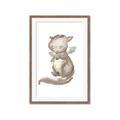 Picture of Adorable Flying Dragon II _GroupedProduct_Rectangle_Portrait_Mini_ _GroupedProduct_Rectangle_Portrait_Framed_Matted_