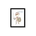 Picture of knight illustration for kids I _GroupedProduct_Rectangle_Portrait_Mini_ _GroupedProduct_Rectangle_Portrait_Framed_Matted_