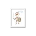 Picture of knight illustration for kids I _GroupedProduct_Rectangle_Portrait_Mini_ _GroupedProduct_Rectangle_Portrait_Framed_Matted_