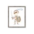 Picture of knight illustration for kids I _GroupedProduct_Rectangle_Portrait_Mini_ _GroupedProduct_Rectangle_Portrait_Framed_Matted_
