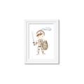 Picture of knight illustration for kids I _GroupedProduct_Rectangle_Portrait_Mini_ _GroupedProduct_Rectangle_Portrait_Framed_Matted_