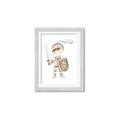 Picture of knight illustration for kids I _GroupedProduct_Rectangle_Portrait_Mini_ _GroupedProduct_Rectangle_Portrait_Framed_Matted_