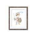 Picture of knight illustration for kids I _GroupedProduct_Rectangle_Portrait_Mini_ _GroupedProduct_Rectangle_Portrait_Framed_Matted_