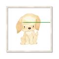 Picture of Golden retriever _GroupedProduct_Square_Mini_ _GroupedProduct_Square_Framed_Matted_