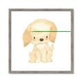 Picture of Golden retriever _GroupedProduct_Square_Mini_ _GroupedProduct_Square_Framed_Matted_