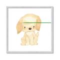 Picture of Golden retriever _GroupedProduct_Square_Mini_ _GroupedProduct_Square_Framed_Matted_