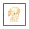 Picture of Golden retriever _GroupedProduct_Square_Mini_ _GroupedProduct_Square_Framed_Matted_