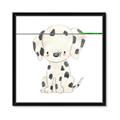 Picture of Dalmatian _GroupedProduct_Square_Mini_ _GroupedProduct_Square_Framed_Matted_