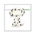 Picture of Dalmatian _GroupedProduct_Square_Mini_ _GroupedProduct_Square_Framed_Matted_