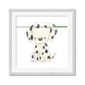 Picture of Dalmatian _GroupedProduct_Square_Mini_ _GroupedProduct_Square_Framed_Matted_
