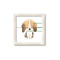 Picture of Beagle _GroupedProduct_Square_Mini_ _GroupedProduct_Square_Framed_Matted_