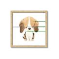 Picture of Beagle _GroupedProduct_Square_Mini_ _GroupedProduct_Square_Framed_Matted_