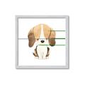 Picture of Beagle _GroupedProduct_Square_Mini_ _GroupedProduct_Square_Framed_Matted_