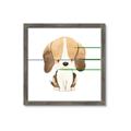Picture of Beagle _GroupedProduct_Square_Mini_ _GroupedProduct_Square_Framed_Matted_