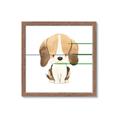 Picture of Beagle _GroupedProduct_Square_Mini_ _GroupedProduct_Square_Framed_Matted_