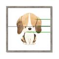 Picture of Beagle _GroupedProduct_Square_Mini_ _GroupedProduct_Square_Framed_Matted_
