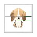 Picture of Beagle _GroupedProduct_Square_Mini_ _GroupedProduct_Square_Framed_Matted_