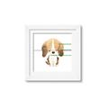 Picture of Beagle _GroupedProduct_Square_Mini_ _GroupedProduct_Square_Framed_Matted_