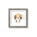 Picture of Beagle _GroupedProduct_Square_Mini_ _GroupedProduct_Square_Framed_Matted_