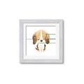 Picture of Beagle _GroupedProduct_Square_Mini_ _GroupedProduct_Square_Framed_Matted_