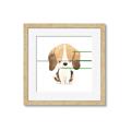 Picture of Beagle _GroupedProduct_Square_Mini_ _GroupedProduct_Square_Framed_Matted_
