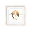 Picture of Beagle _GroupedProduct_Square_Mini_ _GroupedProduct_Square_Framed_Matted_