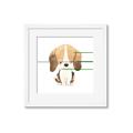 Picture of Beagle _GroupedProduct_Square_Mini_ _GroupedProduct_Square_Framed_Matted_