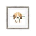 Picture of Beagle _GroupedProduct_Square_Mini_ _GroupedProduct_Square_Framed_Matted_