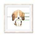 Picture of Beagle _GroupedProduct_Square_Mini_ _GroupedProduct_Square_Framed_Matted_