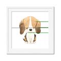 Picture of Beagle _GroupedProduct_Square_Mini_ _GroupedProduct_Square_Framed_Matted_