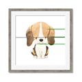 Picture of Beagle _GroupedProduct_Square_Mini_ _GroupedProduct_Square_Framed_Matted_
