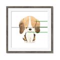 Picture of Beagle _GroupedProduct_Square_Mini_ _GroupedProduct_Square_Framed_Matted_