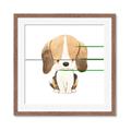 Picture of Beagle _GroupedProduct_Square_Mini_ _GroupedProduct_Square_Framed_Matted_