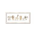 Picture of Safari Animals _GroupedProduct_Panel_Landscape_Mini_ _GroupedProduct_Panel_Landscape_Framed_Matted_