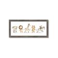 Picture of Safari Animals _GroupedProduct_Panel_Landscape_Mini_ _GroupedProduct_Panel_Landscape_Framed_Matted_