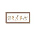 Picture of Safari Animals _GroupedProduct_Panel_Landscape_Mini_ _GroupedProduct_Panel_Landscape_Framed_Matted_