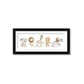 Picture of Safari Animals _GroupedProduct_Panel_Landscape_Mini_ _GroupedProduct_Panel_Landscape_Framed_Matted_