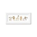 Picture of Safari Animals _GroupedProduct_Panel_Landscape_Mini_ _GroupedProduct_Panel_Landscape_Framed_Matted_