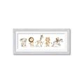 Picture of Safari Animals _GroupedProduct_Panel_Landscape_Mini_ _GroupedProduct_Panel_Landscape_Framed_Matted_